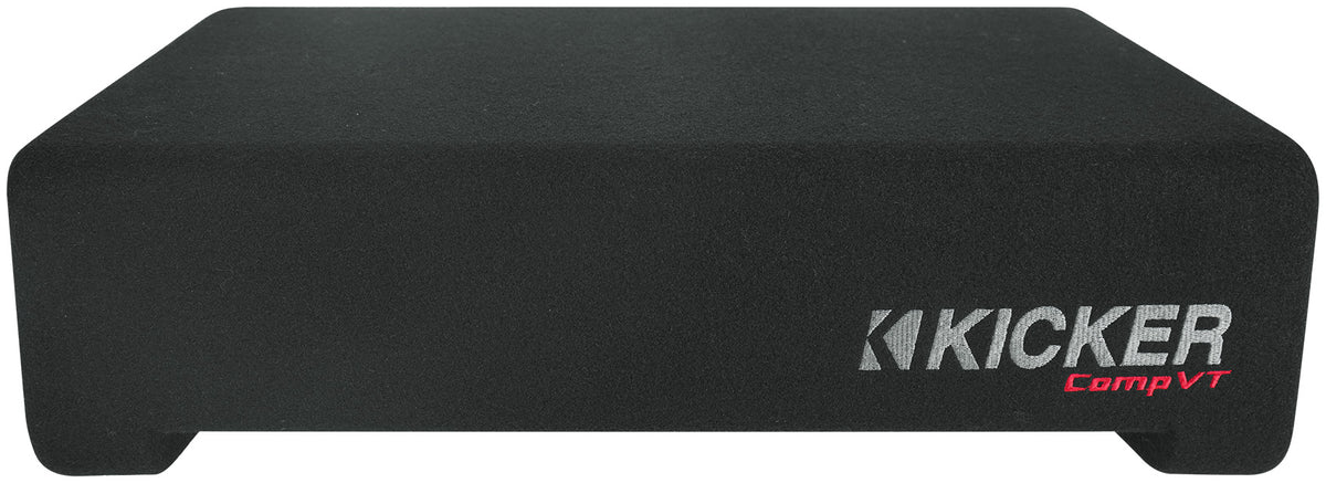 Kicker 52CVTDF102 CVTDF 10" Subwoofer in Down Firing Sub Box Enclosure, 2-Ohm