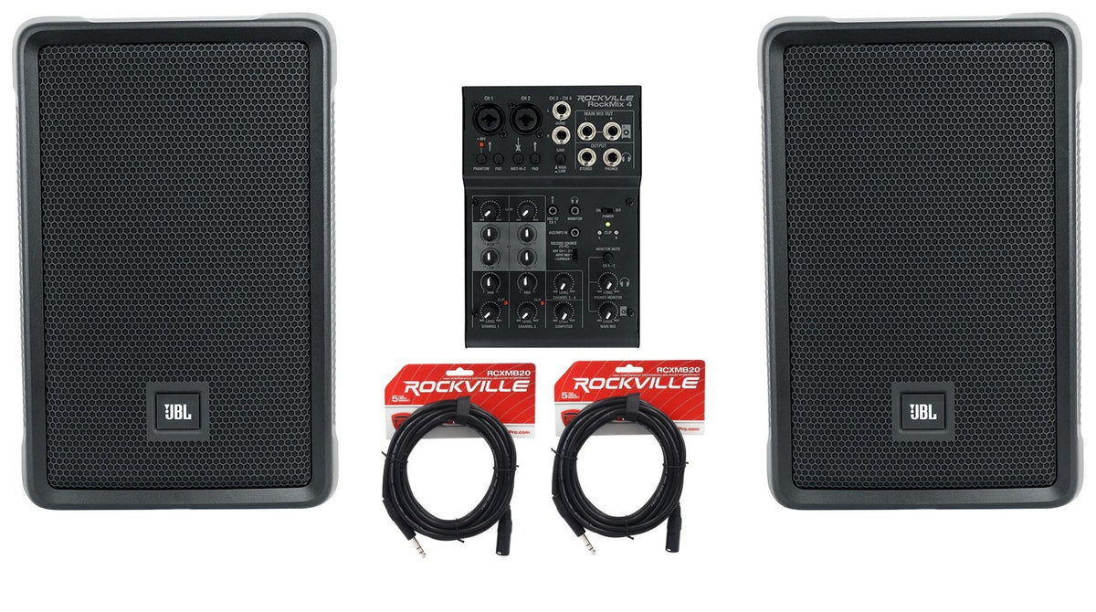 IRX108BT Pair + RockMix 4 + RCXMB20-B Pair