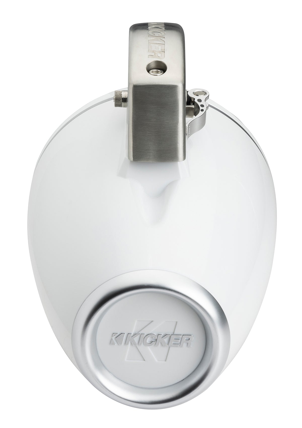 2 Kicker 51KMTCXL8W 8" White Horn Loaded Marine Wakeboard Tower Speakers KMTCXL8