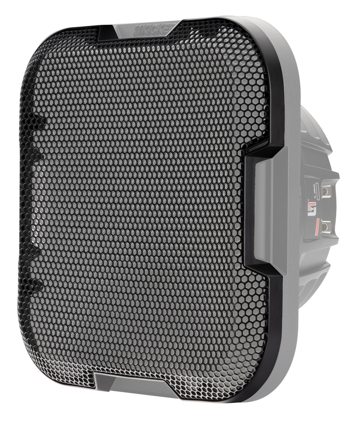 Kicker 52GL710 10" Steel Square Mesh Car Subwoofer Grille For Solo-Baric Sub