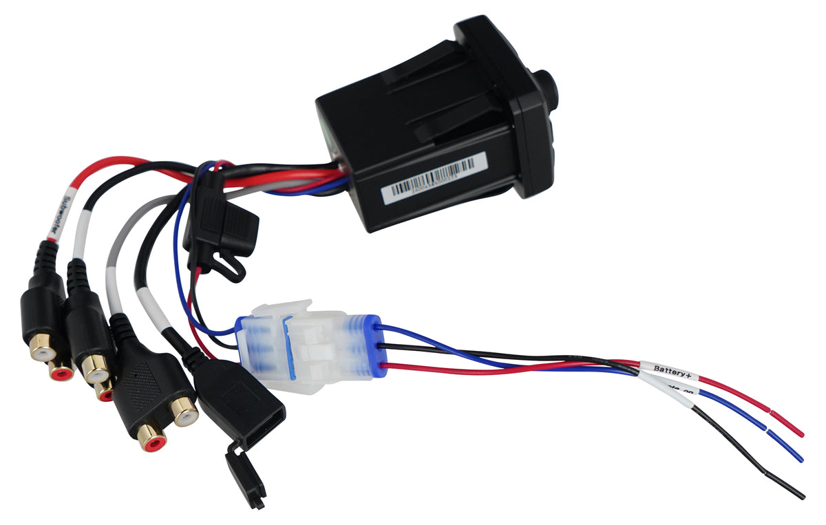Kicker 51KBTR IP66 Bluetooth Controller for ATV/UTV/XTV/Motorcycle+Sub Out KBTR