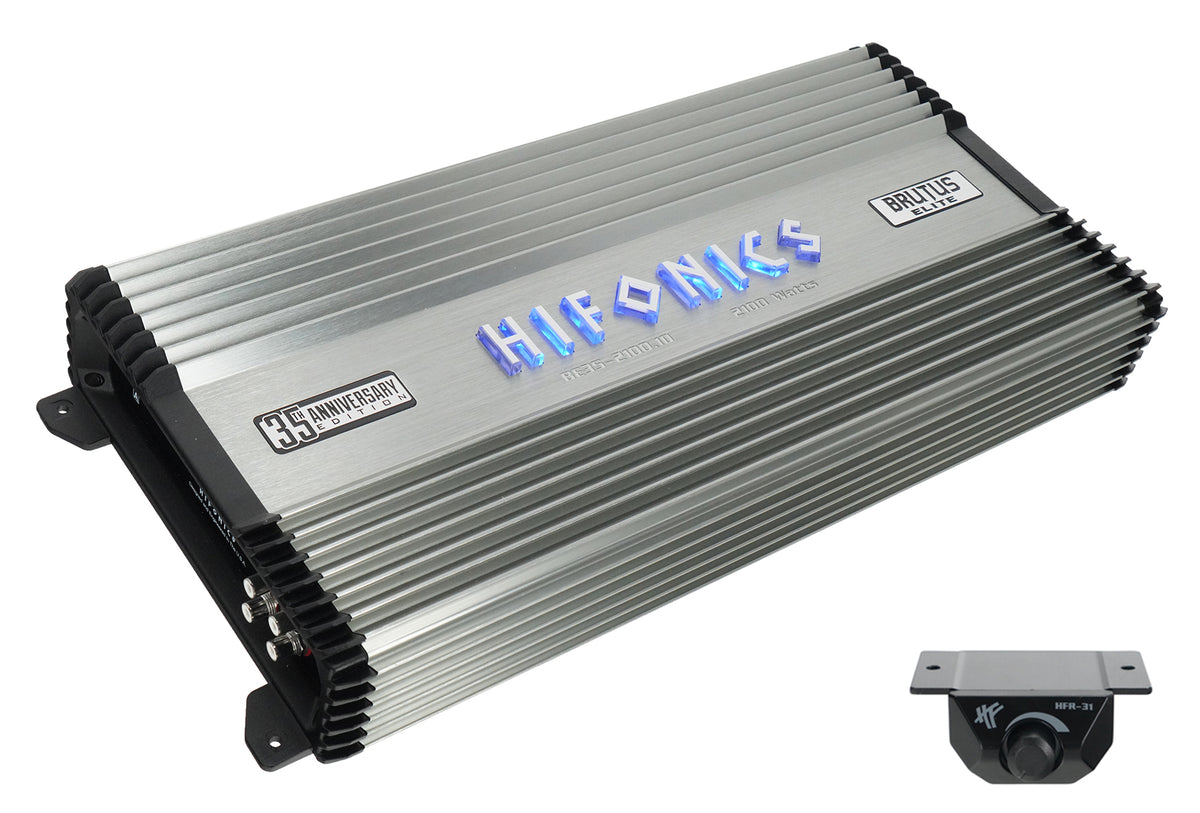 Hifonics BE35-2100.1D 2100 Watt Mono Amplifier Super D Class 1-Ohm Car Audio Amp