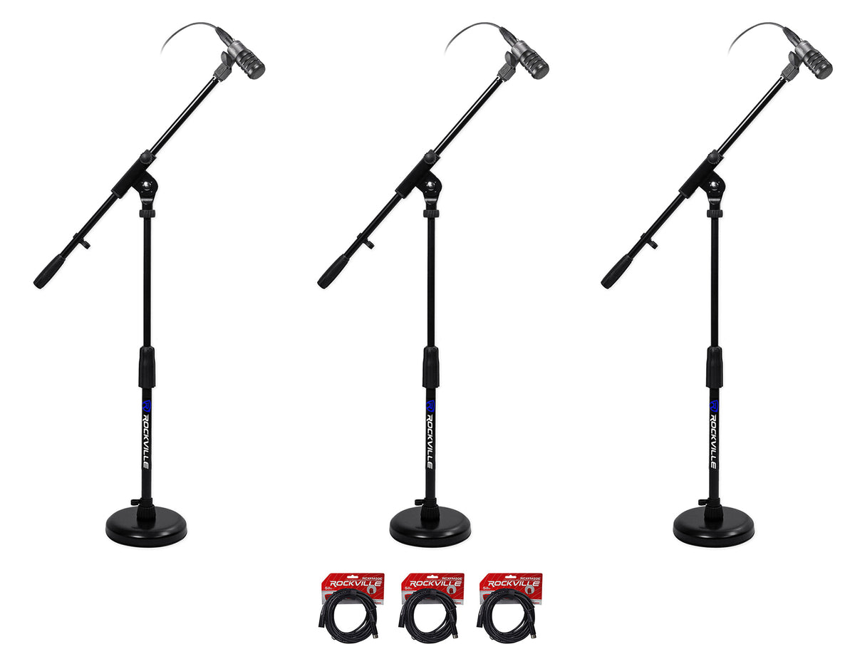 ATM230PK (3) Drum Mics + Kick Drum Stands + Mounts + Cables