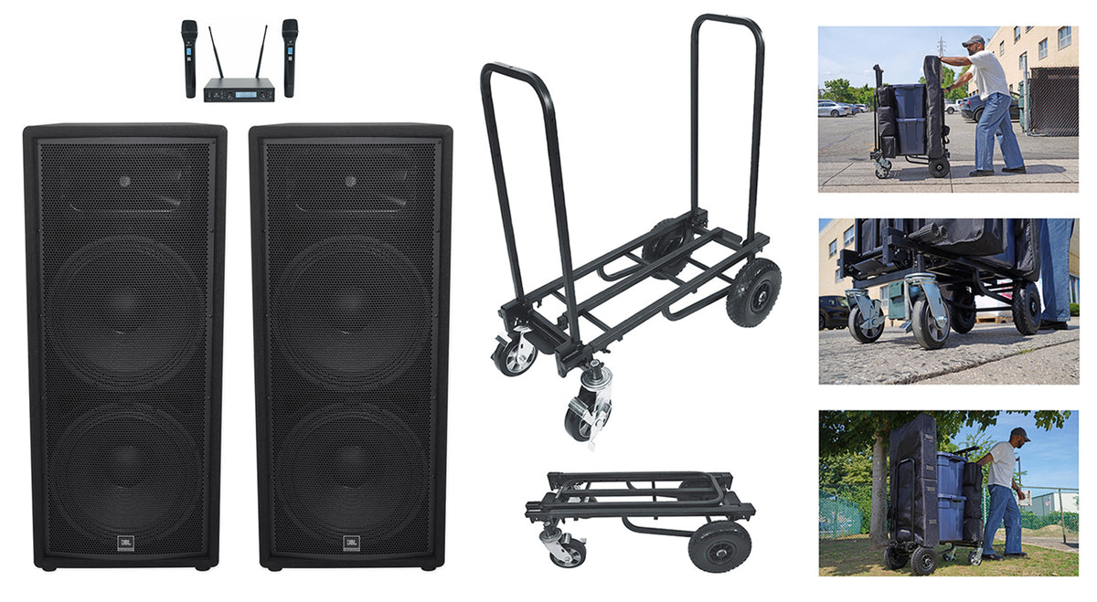 (2) JRX225 + ROCK CART OFF-ROAD + RWM-200 H2