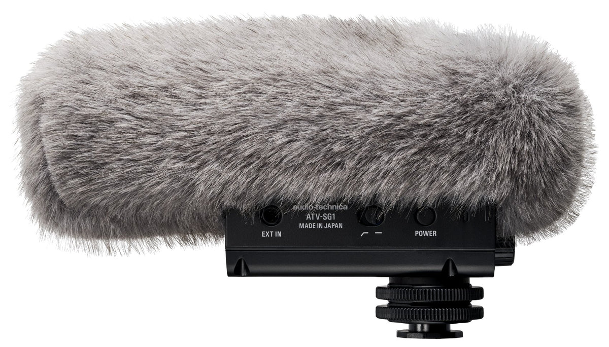 Audio Technica ATV-SG1 Professional Mono On-Camera Shotgun Microphone w - Li-ION