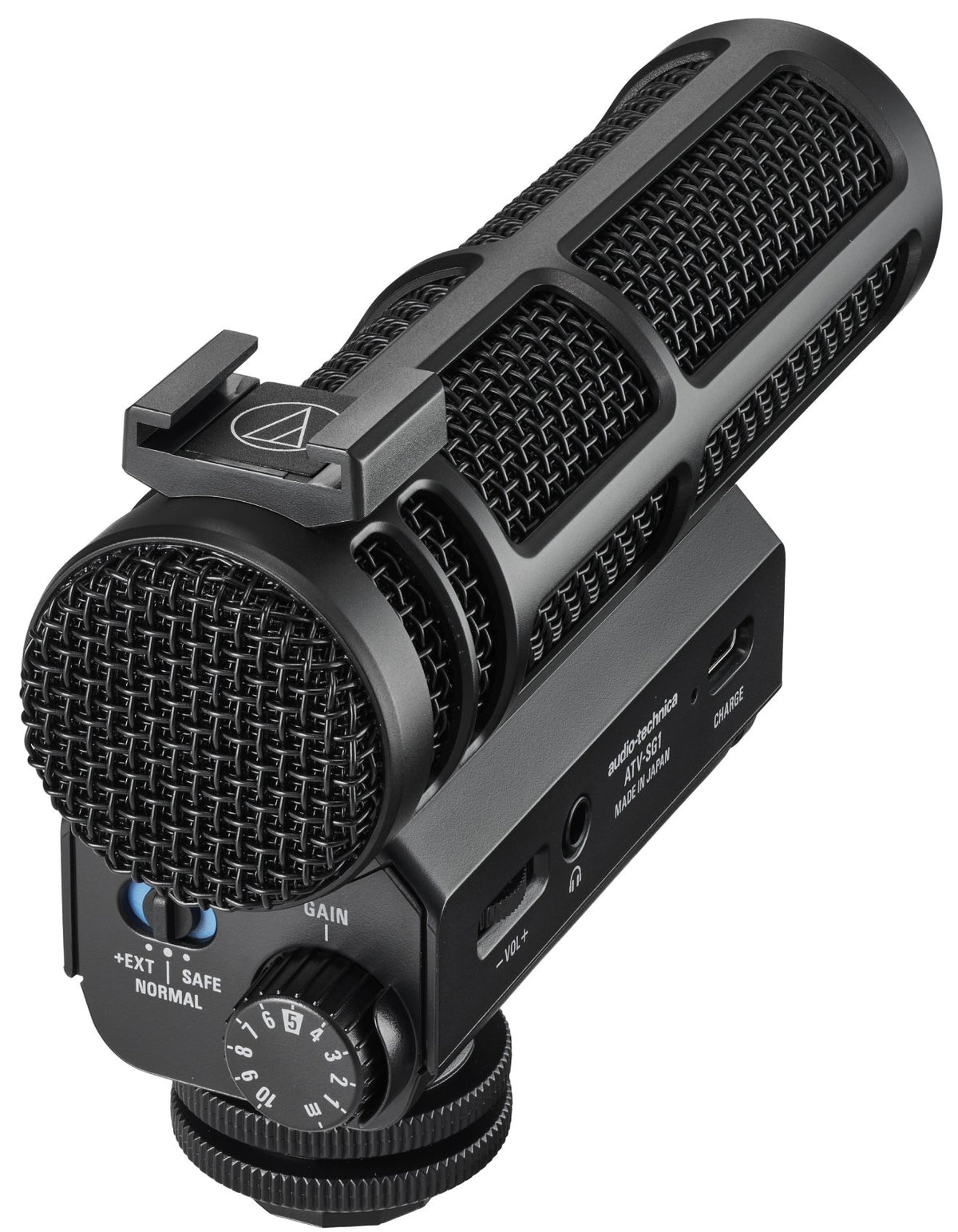 Audio Technica ATV-SG1 Professional Mono On-Camera Shotgun Microphone w - Li-ION
