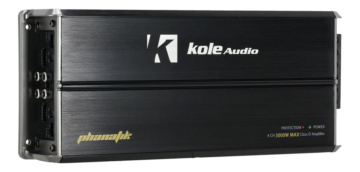 Kole Audio KP3000.4D 3000 Watt 4-Channel Amplifier Class D Car Audio Amp