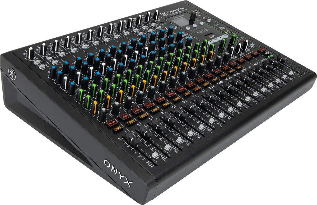 ONYX16 16-Channel Analog Mixer with Pro Mixer Bag