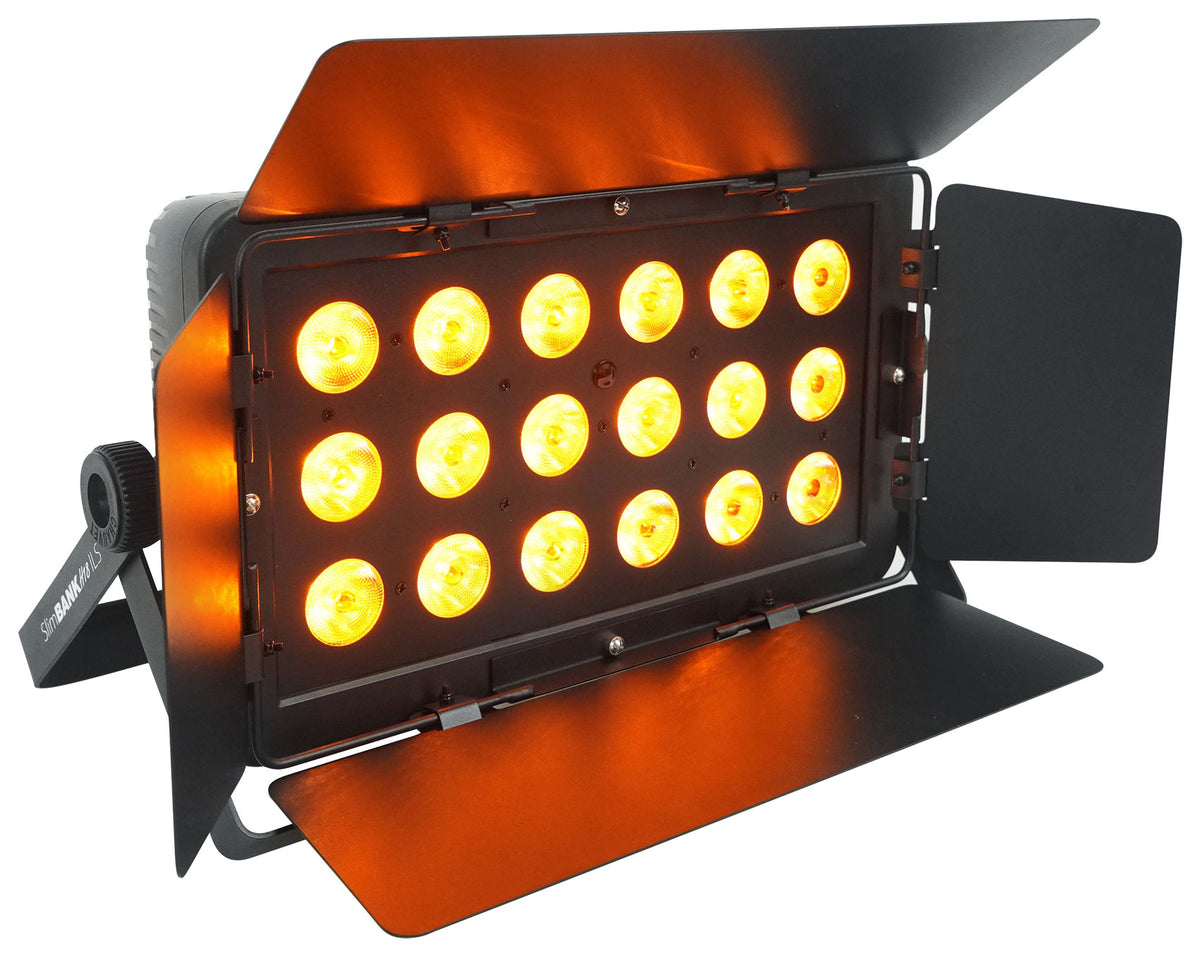 Chauvet DJ SLIMBANK H18 ILS DMX RGBAW+UV LED Wash Par Up-Light w/ Eye Candy FX