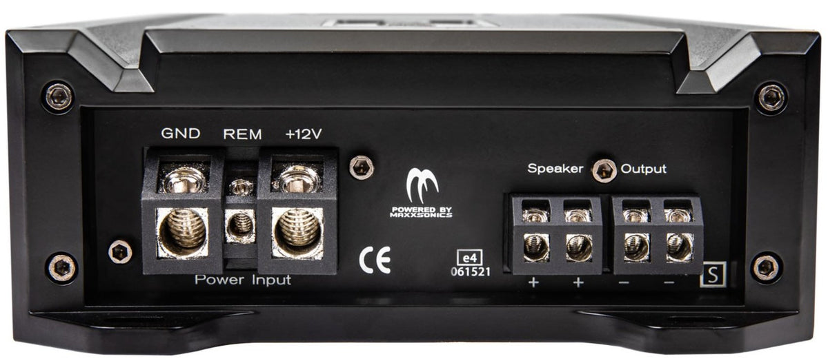 MB Quart RA1-1500.1 1500 Watt Mono Amplifier Class D Car Audio Amp+Bass Remote