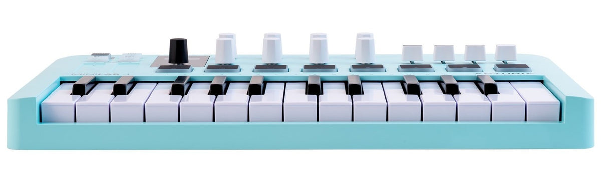 Arturia MiniLab 3 Aquamarine 25-Key MIDI Music Production Keyboard Controller