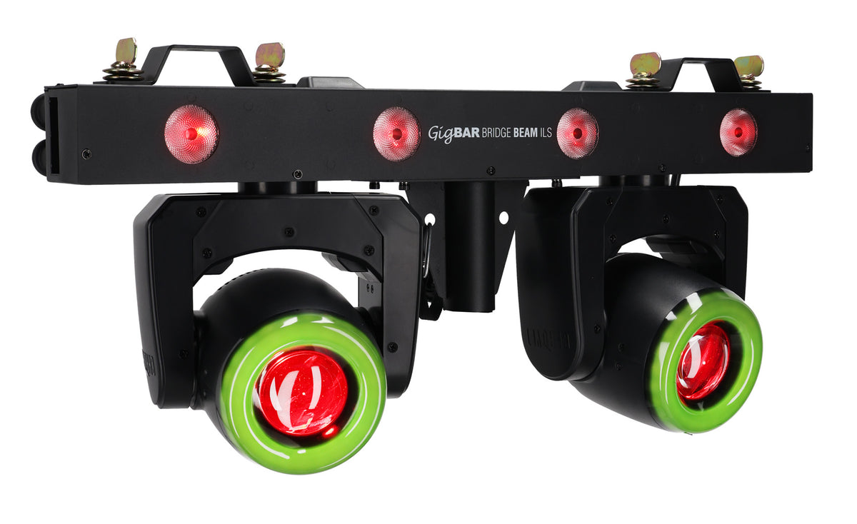 Chauvet GIGBAR BRIDGE BEAM ILS Light Bar w/ Moving Heads/RGBW Rings+Wash Lights