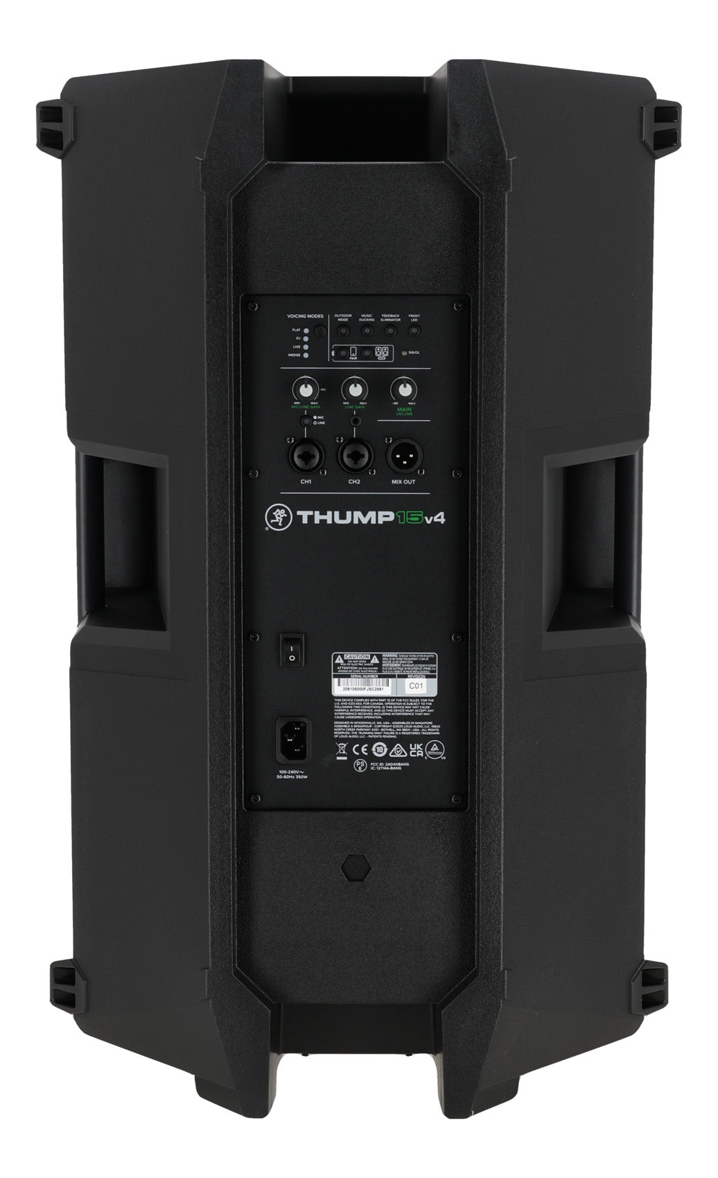 Mackie Thump15 V4 15" 1400 Watt Powered Active DJ PA Speaker w/Bluetooth