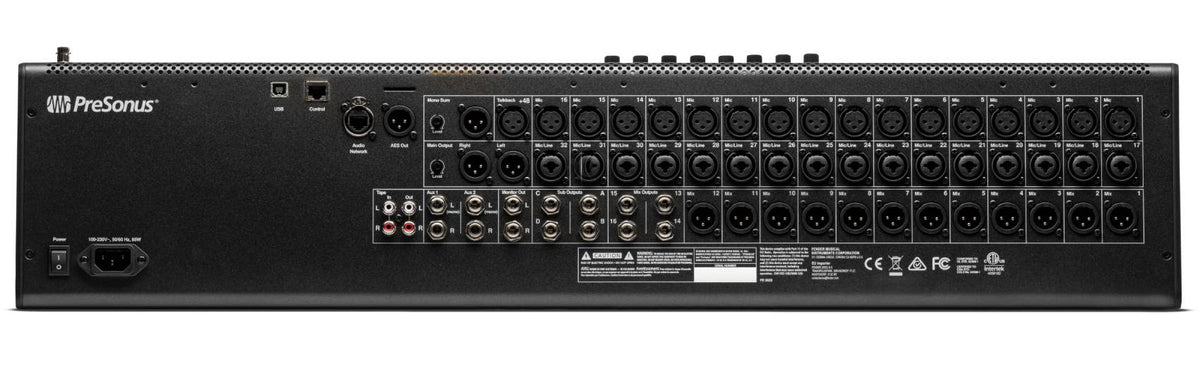 Presonus StudioLive SE 32 Series III Digital Console Mixer w/64x64 USB Interface