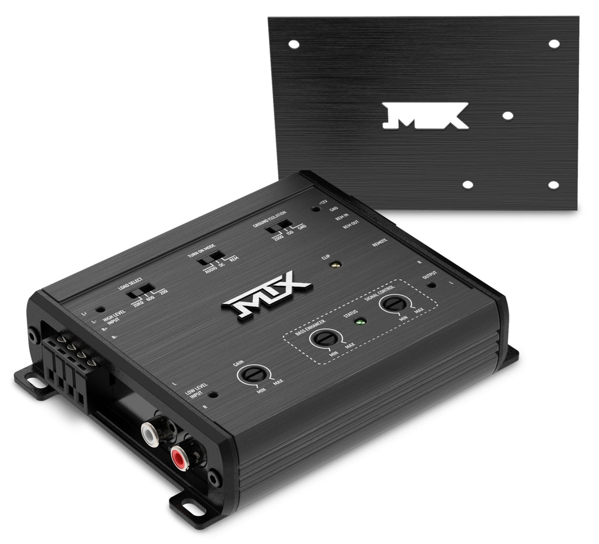 MTX TL-DBE Car Audio 2-Channel Line Output Converter w/ Digital Bass Enhancer