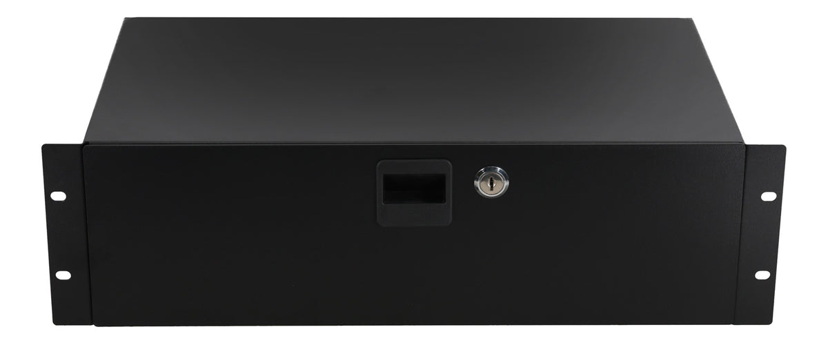 RDLS3000 3U Shallow Locking Rack Drawer