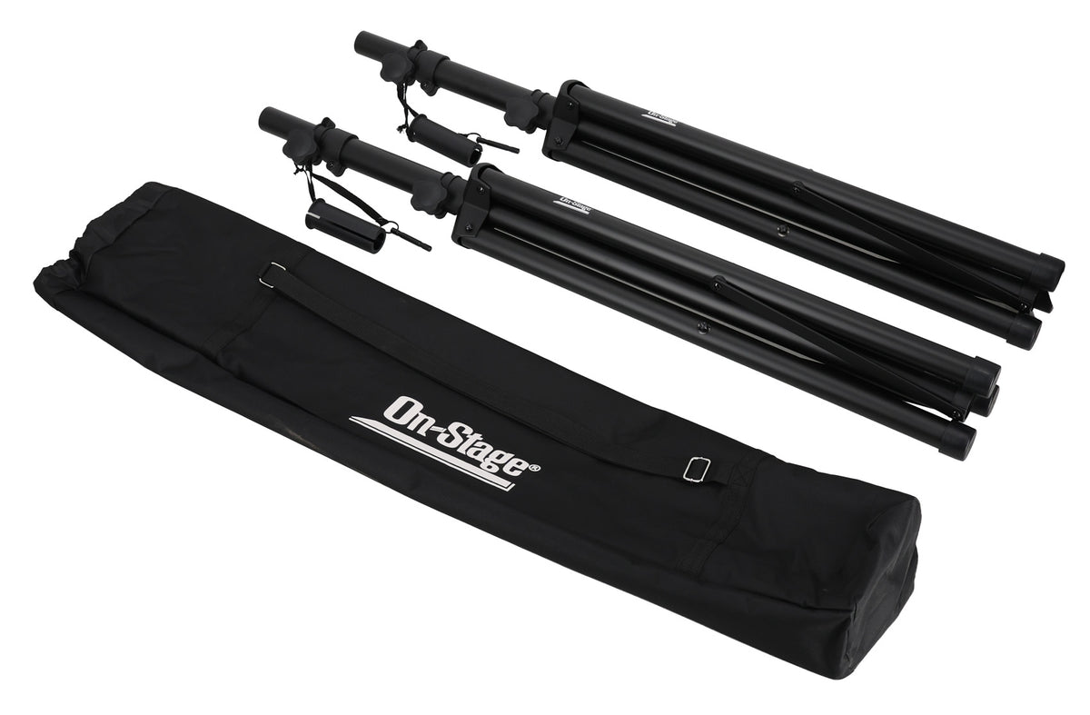 SSP7900 All-Aluminum Tripod Speaker Stand Pair with Carry Bag