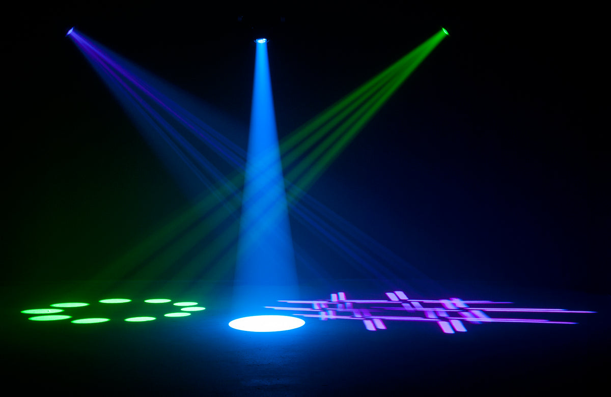 American DJ FOCUS SPOT 4Z PEARL 200W Cool White LED DMX Moving Head Light