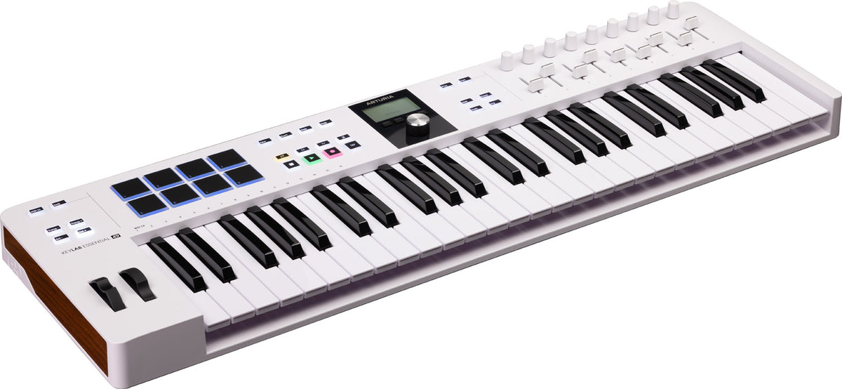 Keylab Essential 49 MK3 White + RPAK CHARCOAL