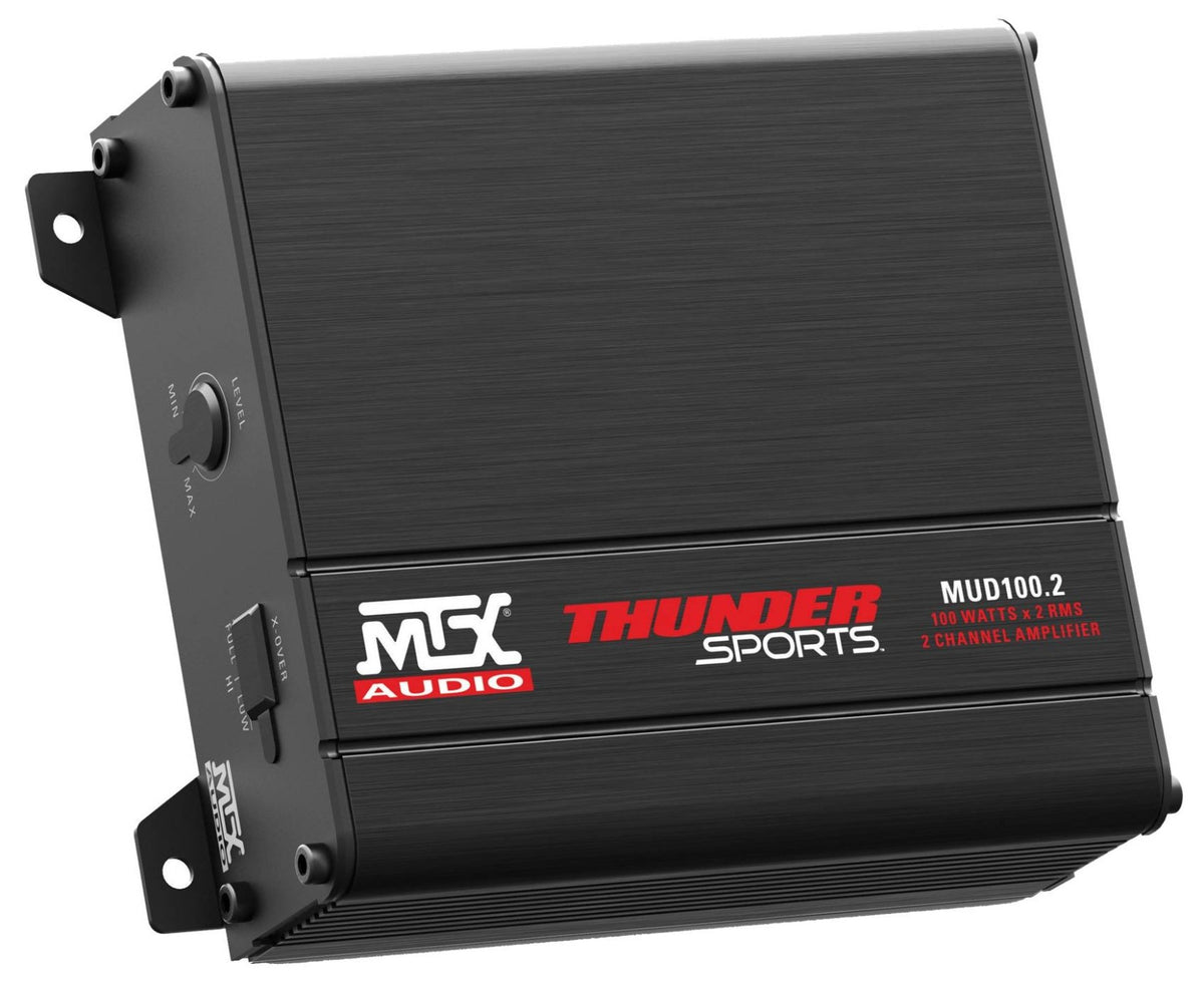 MTX RANGERSYSTEM2 3) Speakers+2) Amps for 14-18 POLARIS RANGER+Bluetooth Speaker