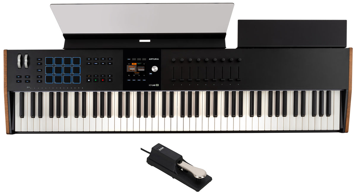 KEYLAB Mk3 88 Black + TMP-KSP100