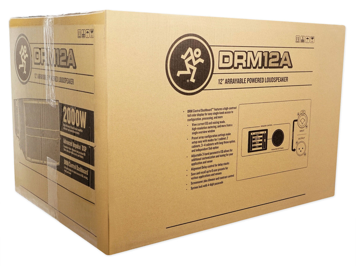DRM12A Speaker, DRM18S Subwoofer & Air-Assist Pole Mount