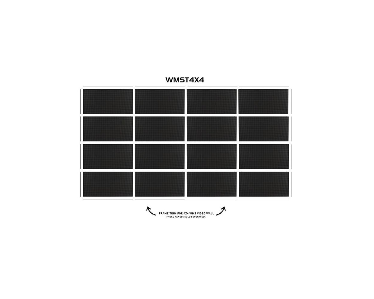 American DJ WMST4X4 Frame Trim Kit for 4x4 WMS Series Video Wall