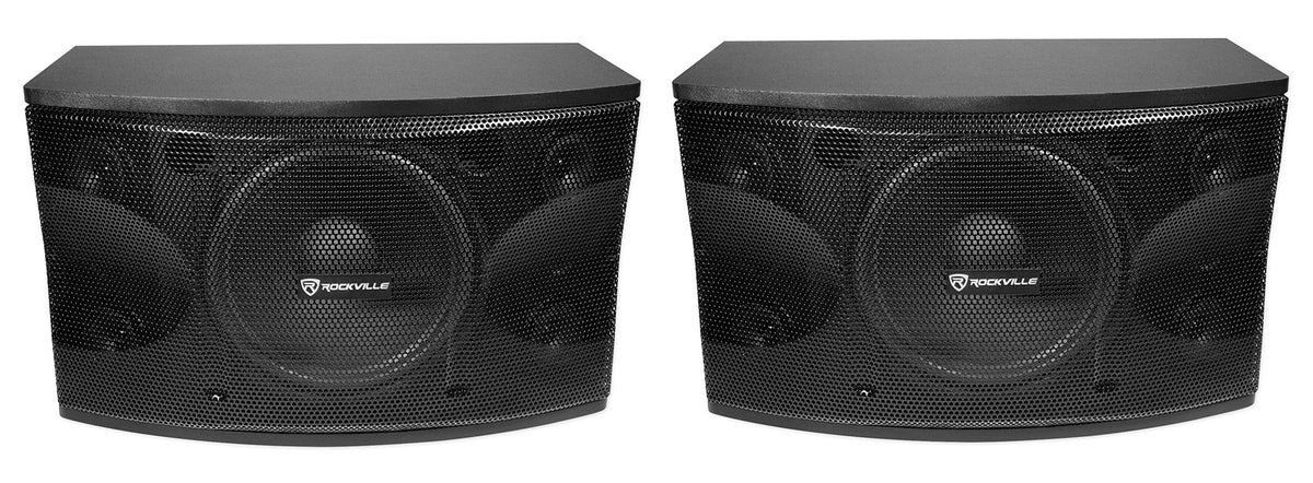 RPA70WBT Bluetooth Karaoke Amplifier/Mixer+(2) Mics+(2) 12 Inch Speakers