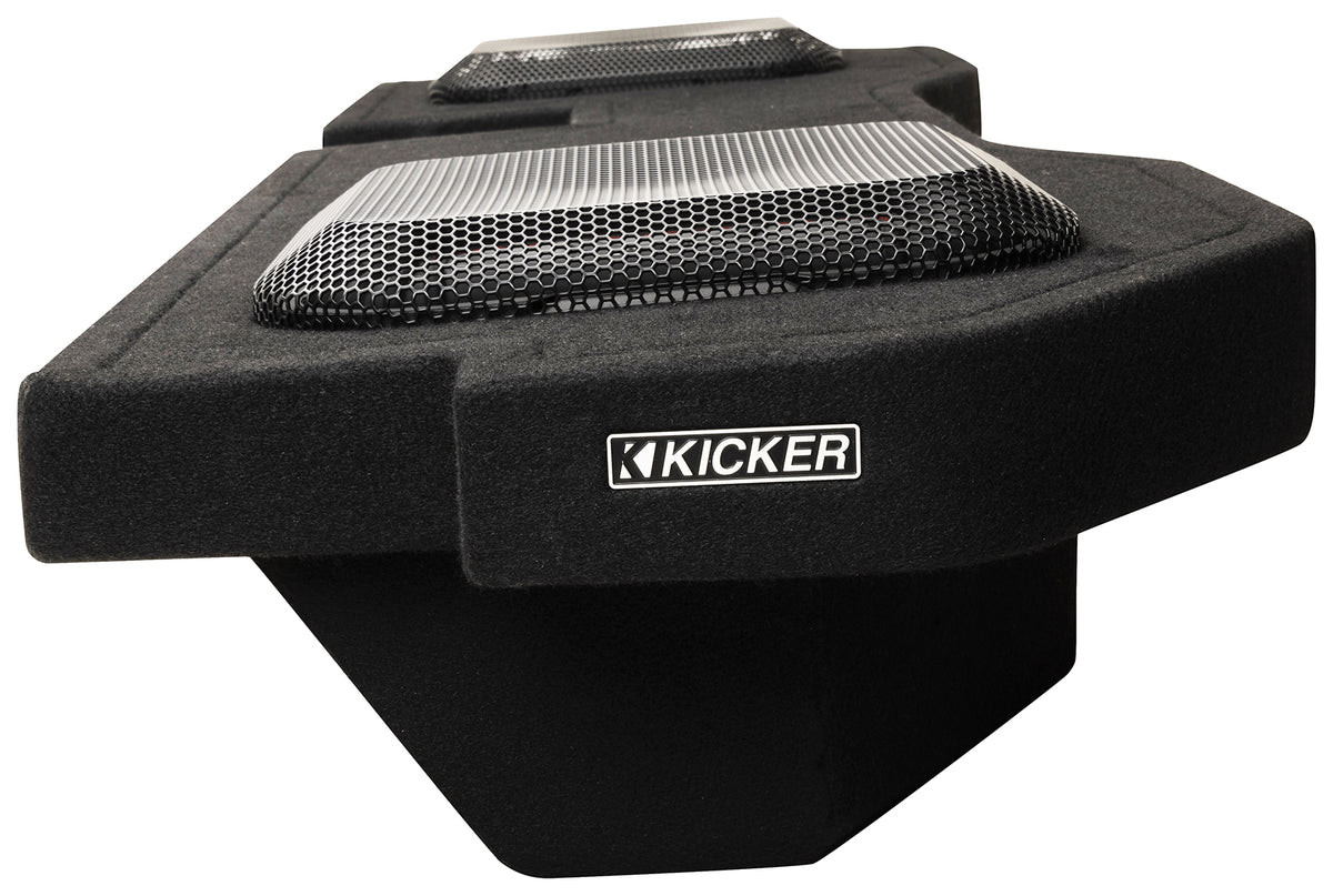 Kicker 51KRDL7T102 L7T Dual 10" Subwoofers+Box Fits 2002-2018 Ram 1500 Quad Cab