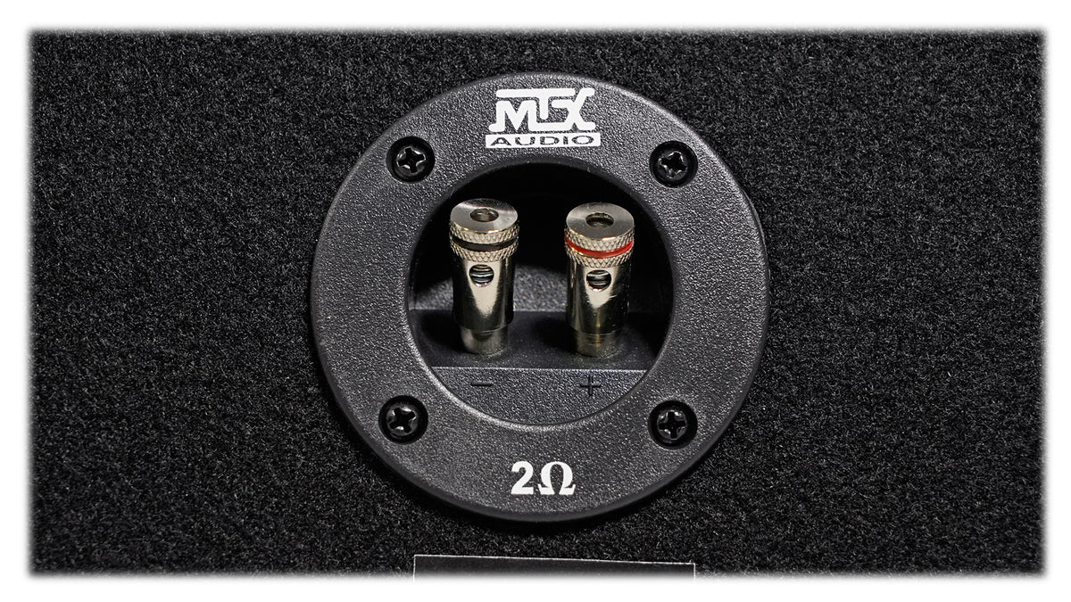 MTX Terminator TNE212DV 1000 Watt RMS Dual 12” Subwoofers Subs + Vented Sub Box