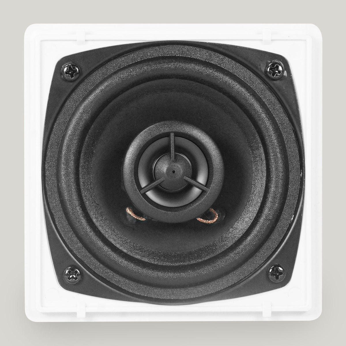 CSA 2120 Commercial Amplifier + (4) 3.5" White Cube Speakers