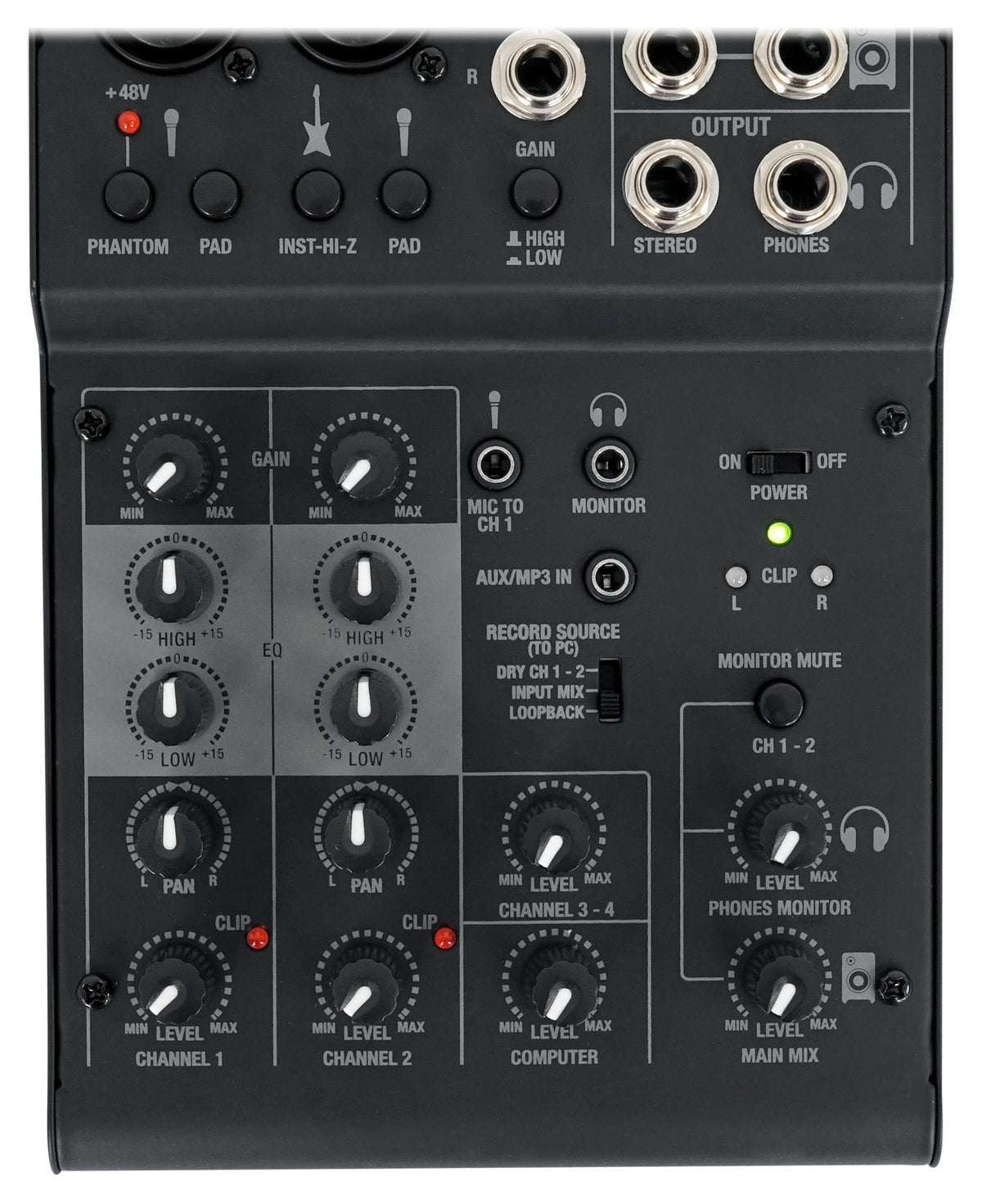 Titan Column 12 + RockMix 4 Mixer Bundle