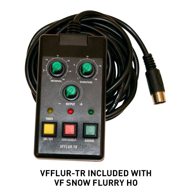 Eliminator ADJ VF SNOW FLURRY HO EP 1250W High Output DMX Snow Machine w/Remote