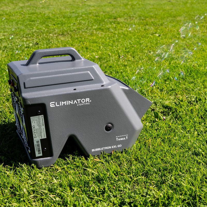 Eliminator ADJ BUBBLETRON EXL GO Portable High Output Bubble Machine with Remote