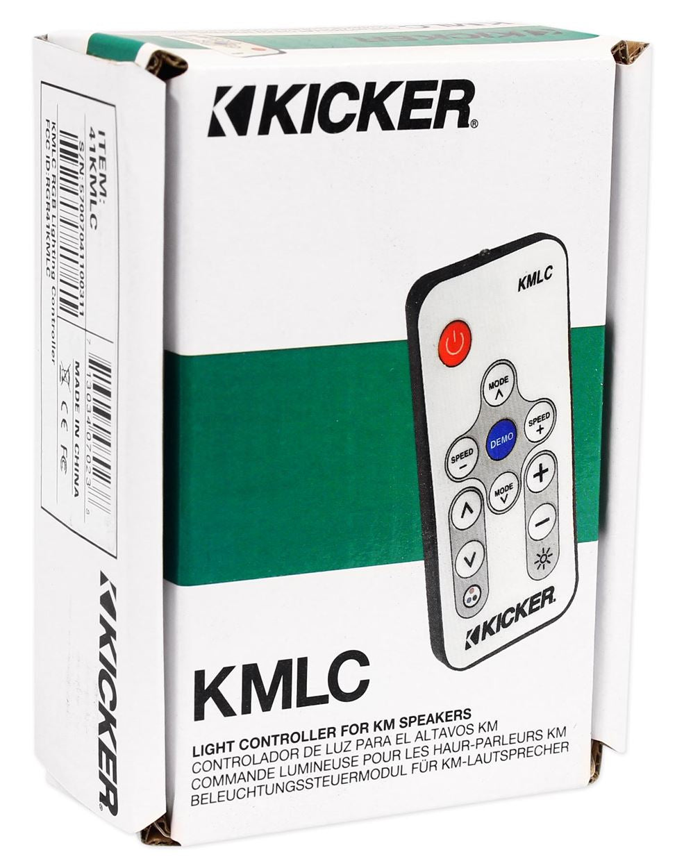 Kicker 41KMLC KMLC LED Light Controller for KM Series Speakers and Subs New