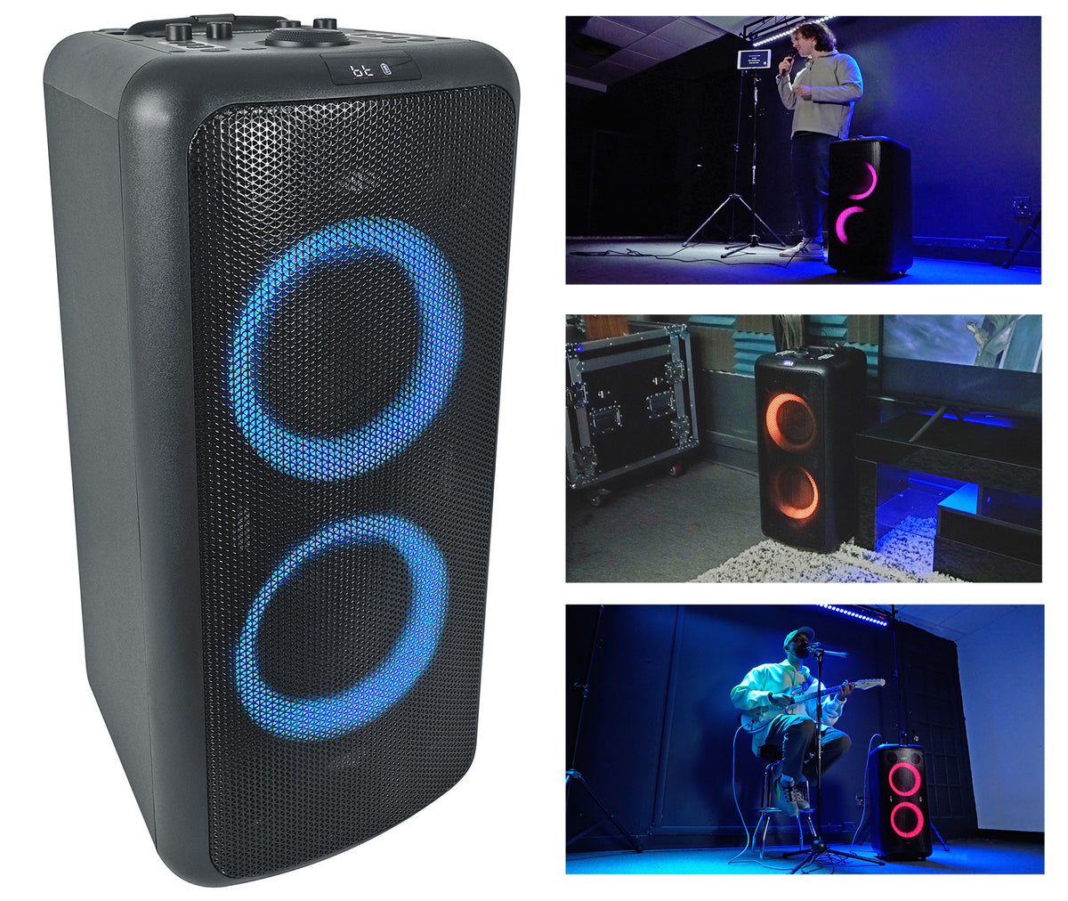 ELITE PARTY 65 + RMC-XLR Microphone + iStand 20 Bundle