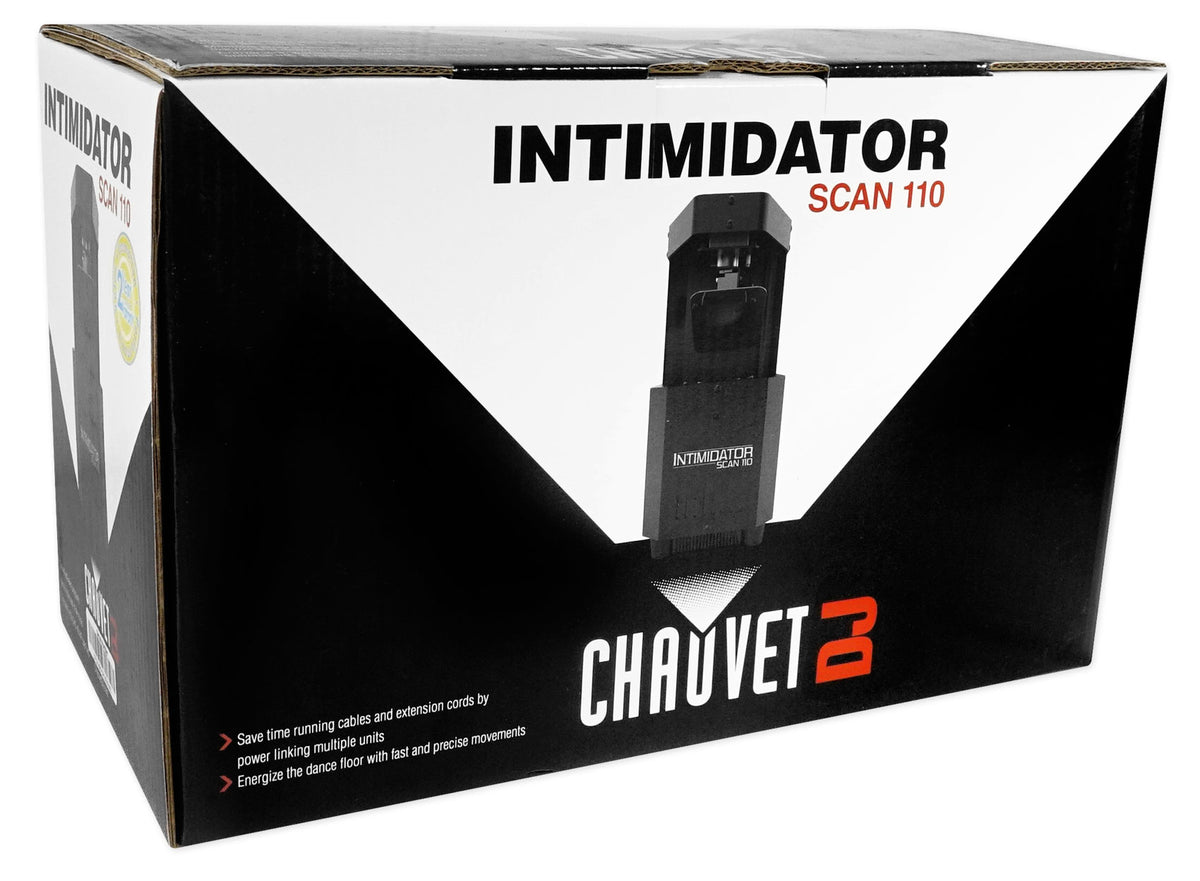 Intimidator Scan 110 LED Scanner + Wired Microphone