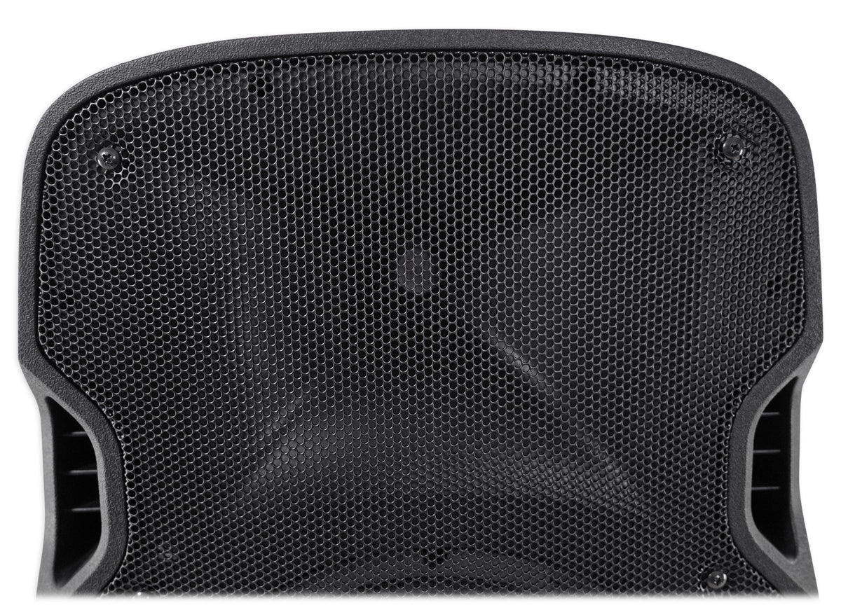 Rockville SPGN128 12" Passive 1200W DJ PA Speaker Cabinet 8 Ohm+Slip Cover