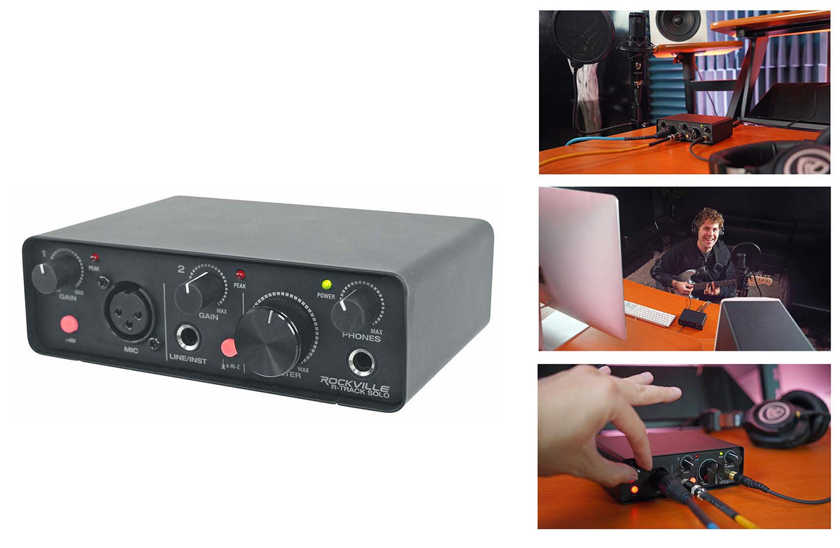 R-TRACK SOLO + RCM03 + PRO-M50 + DMS40 Bundle