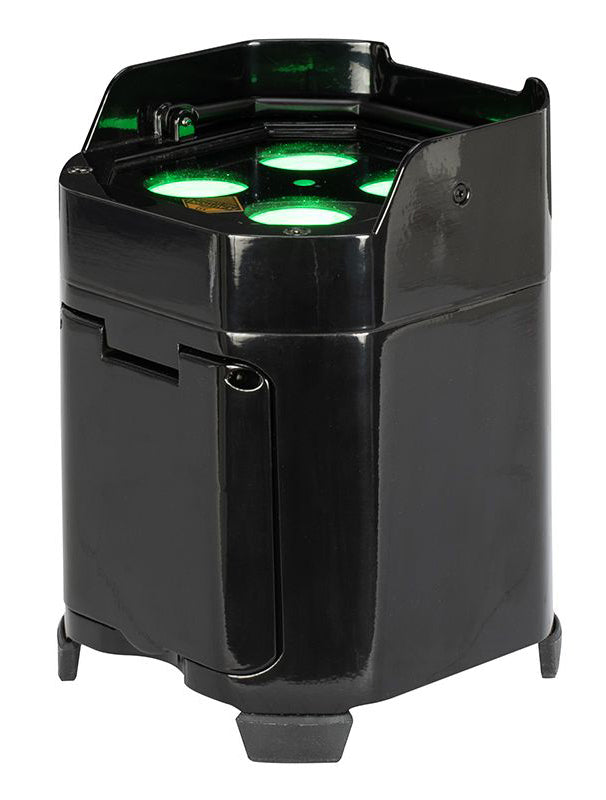 American DJ Element H6 Pak (6) RGBAW+UV LED Outdoor Wireless DMX Wash Up-Lights