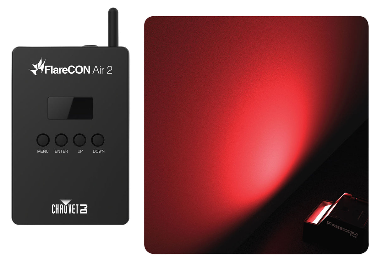FlareCON Air 2 Wireless Transceiver + DJBP24 DJ Backpack