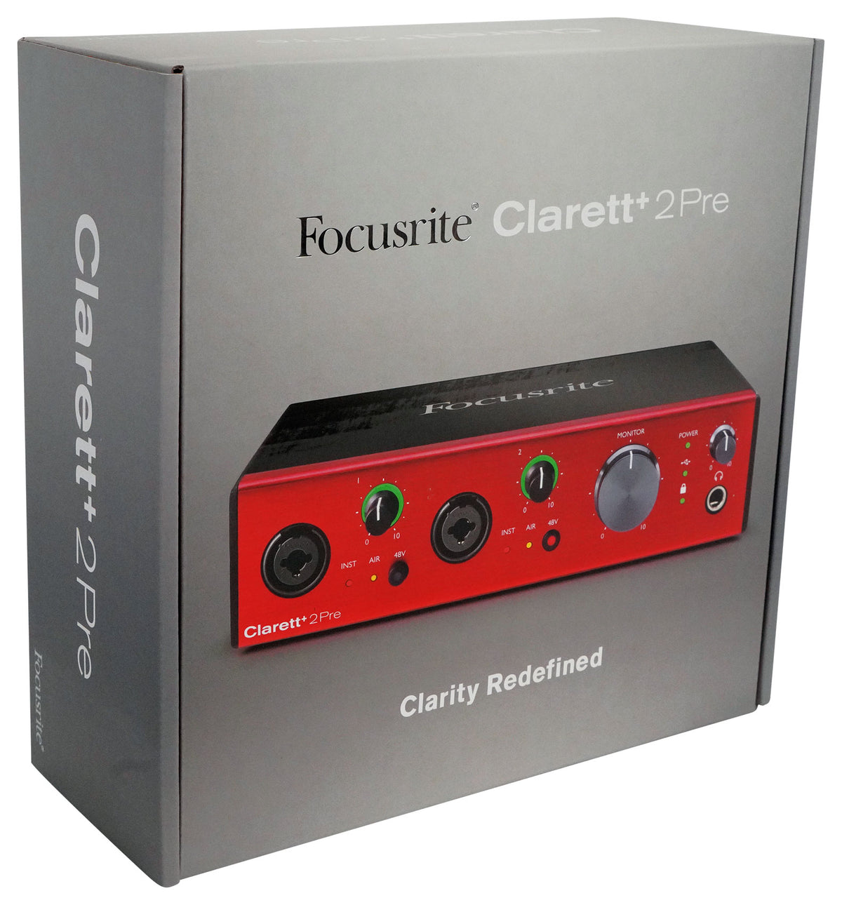 Clarett+ 2Pre USB-C Audio Recording Interface + (2) XLR Cables