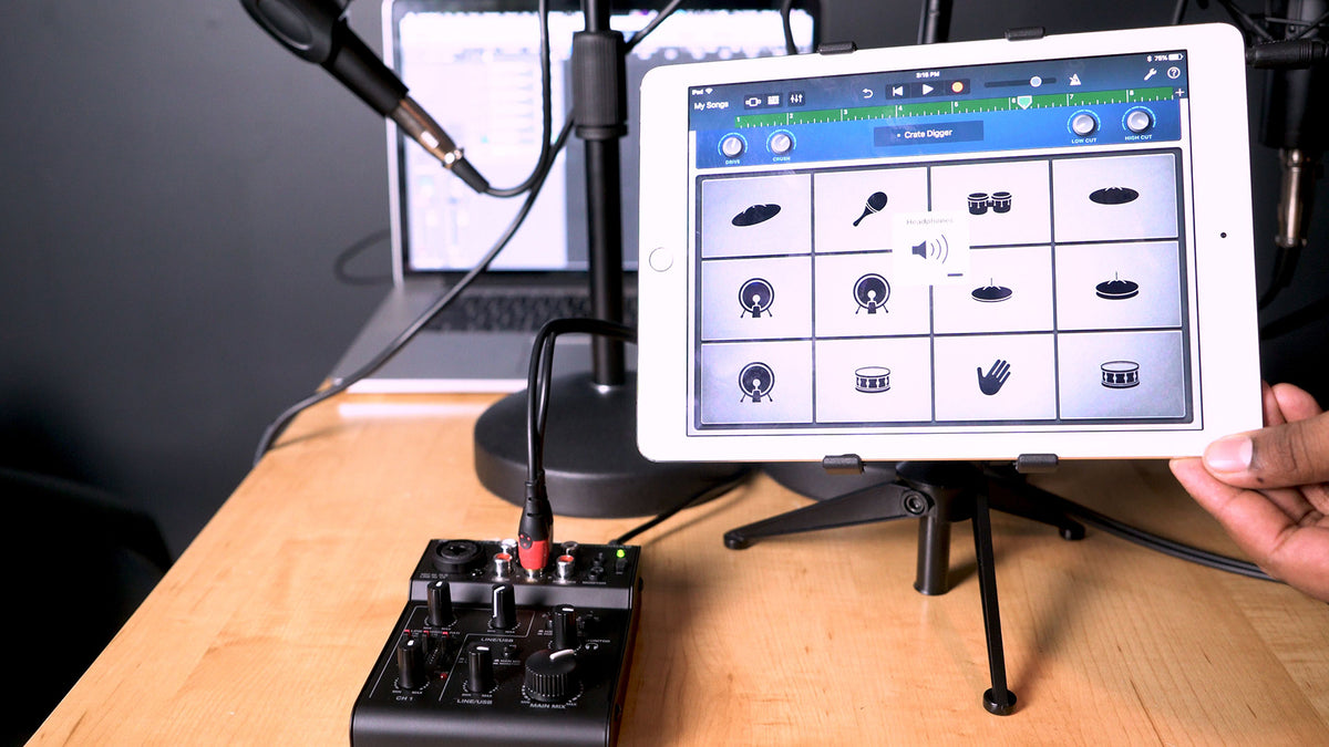 ROCKMIX 5 Mixer with Microphone