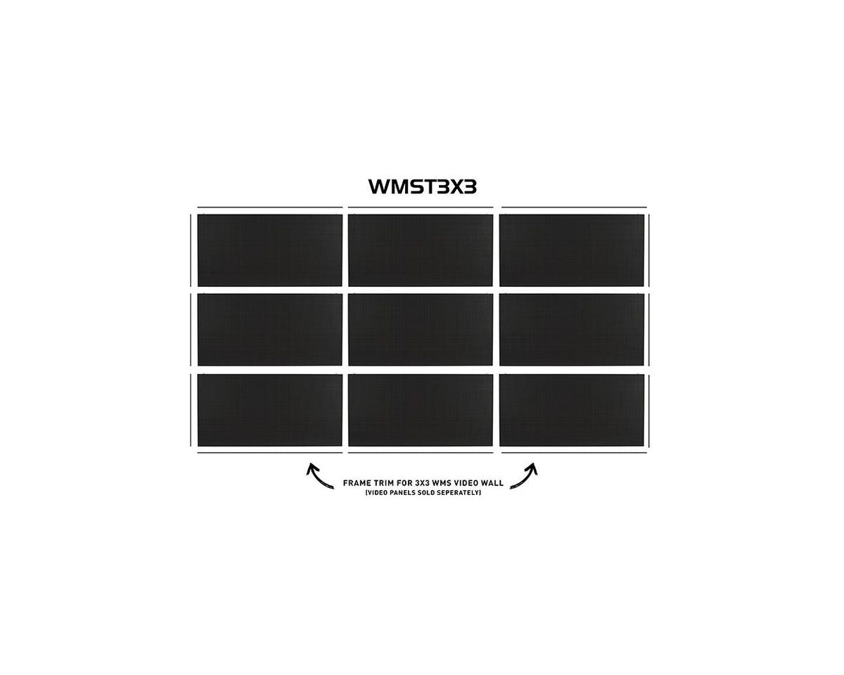 American DJ WMST3X3 Frame Trim Kit for 3x3 WMS Series Video Wall