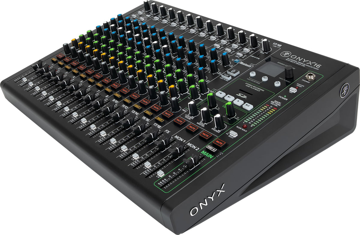 ONYX16 16-Channel Analog Mixer with Pro Mixer Bag