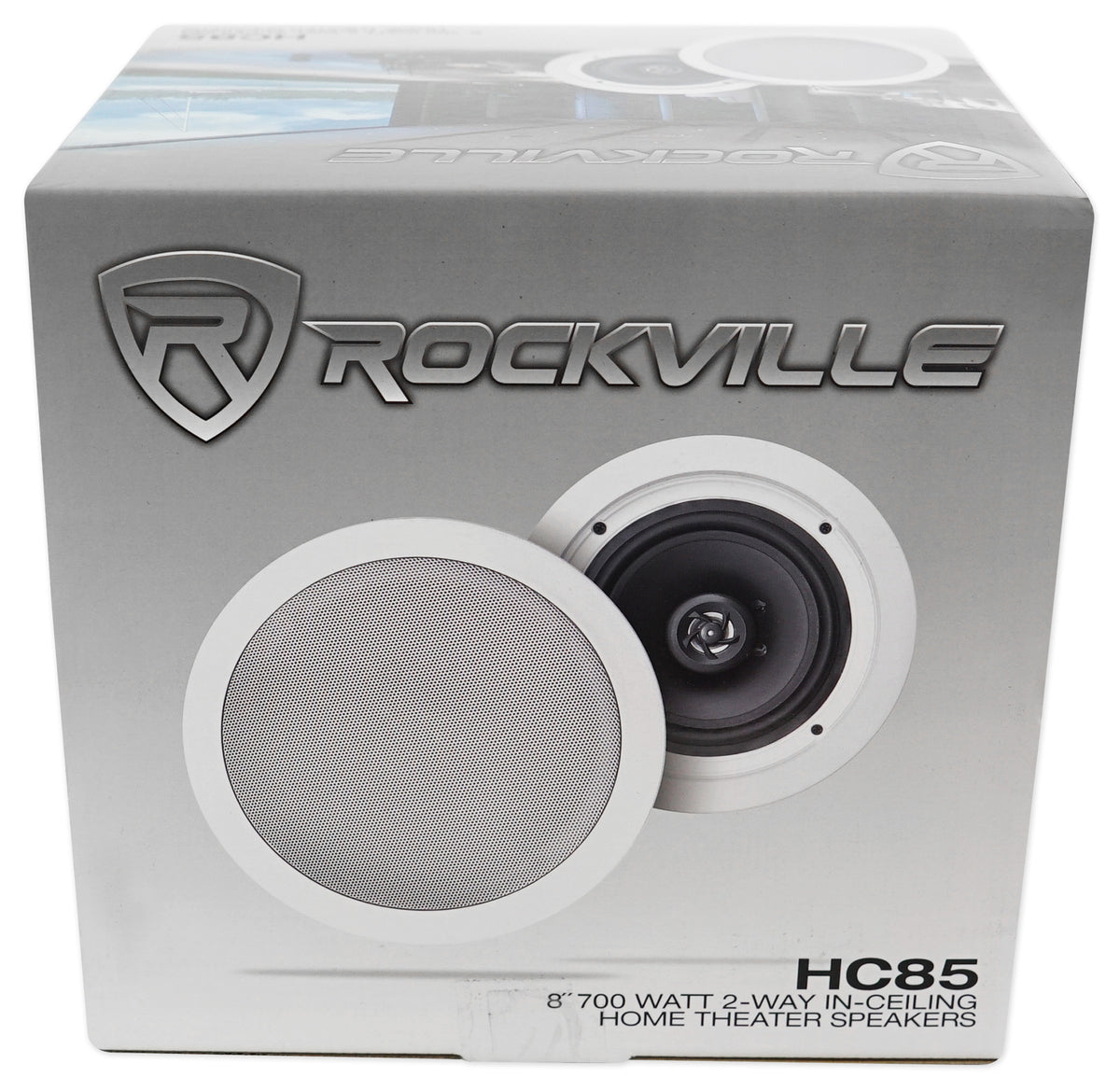 Technical Pro DV4000 4000W Home Theater DVD Receiver w/(4) 8" Ceiling Speakers