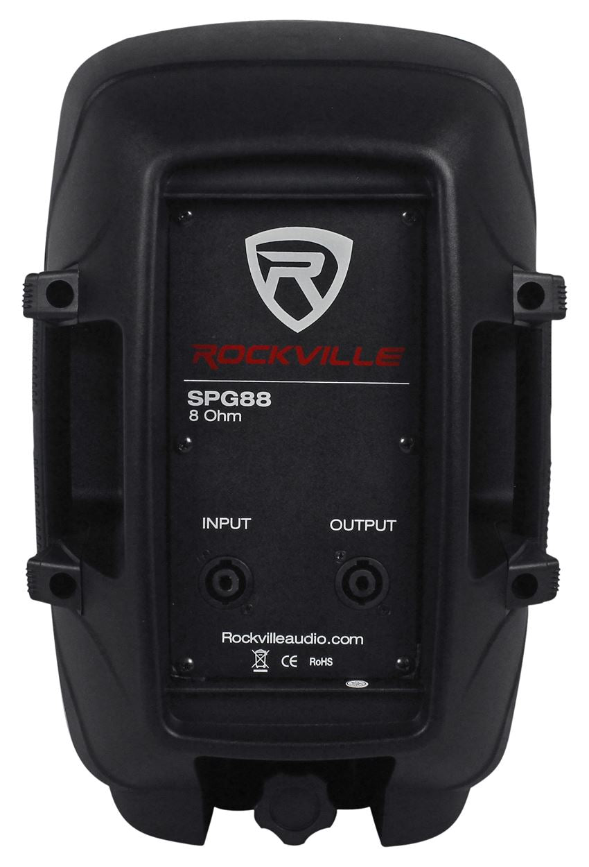 SPG88 8" 2-Pack + RPM47 Bluetooth Mixer Bundle