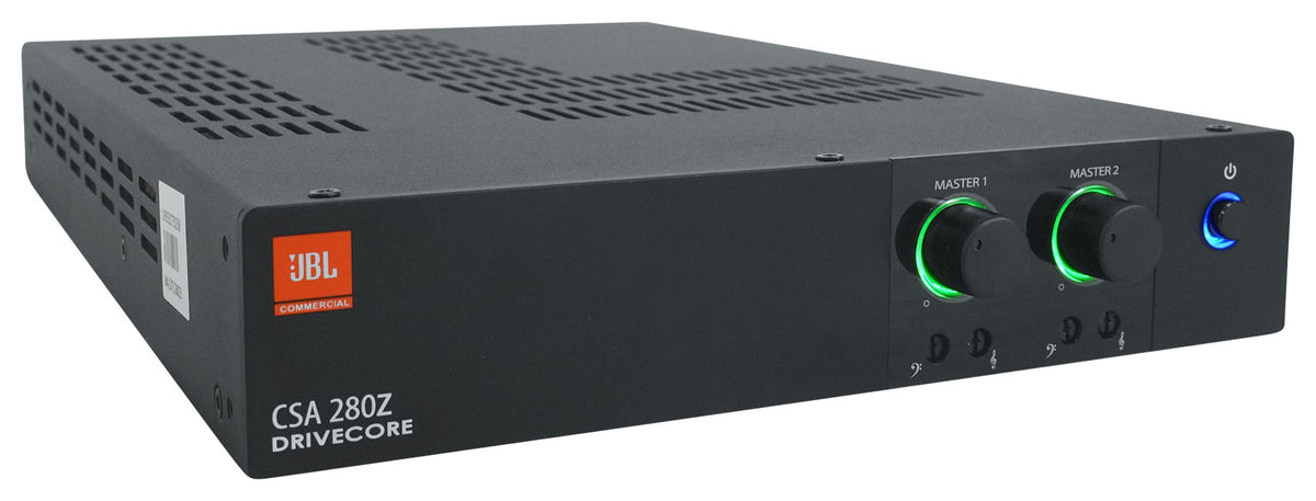 CSA 280Z Amplifier + (2) Black Column Line Array Speakers