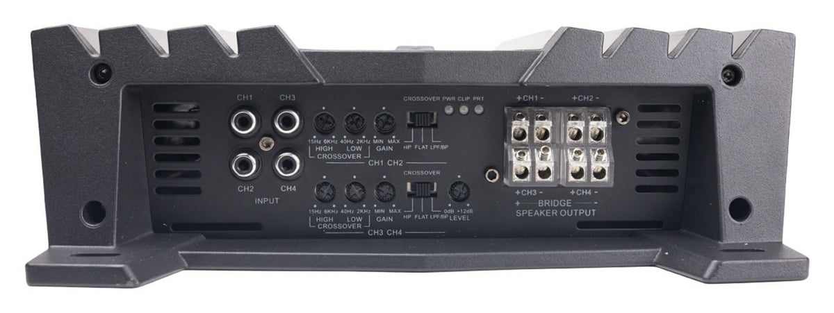 Hifonics HAC-3000.4D 3000w 4-Channel Amplifier Class D Car Amp + OFC Wire Kit