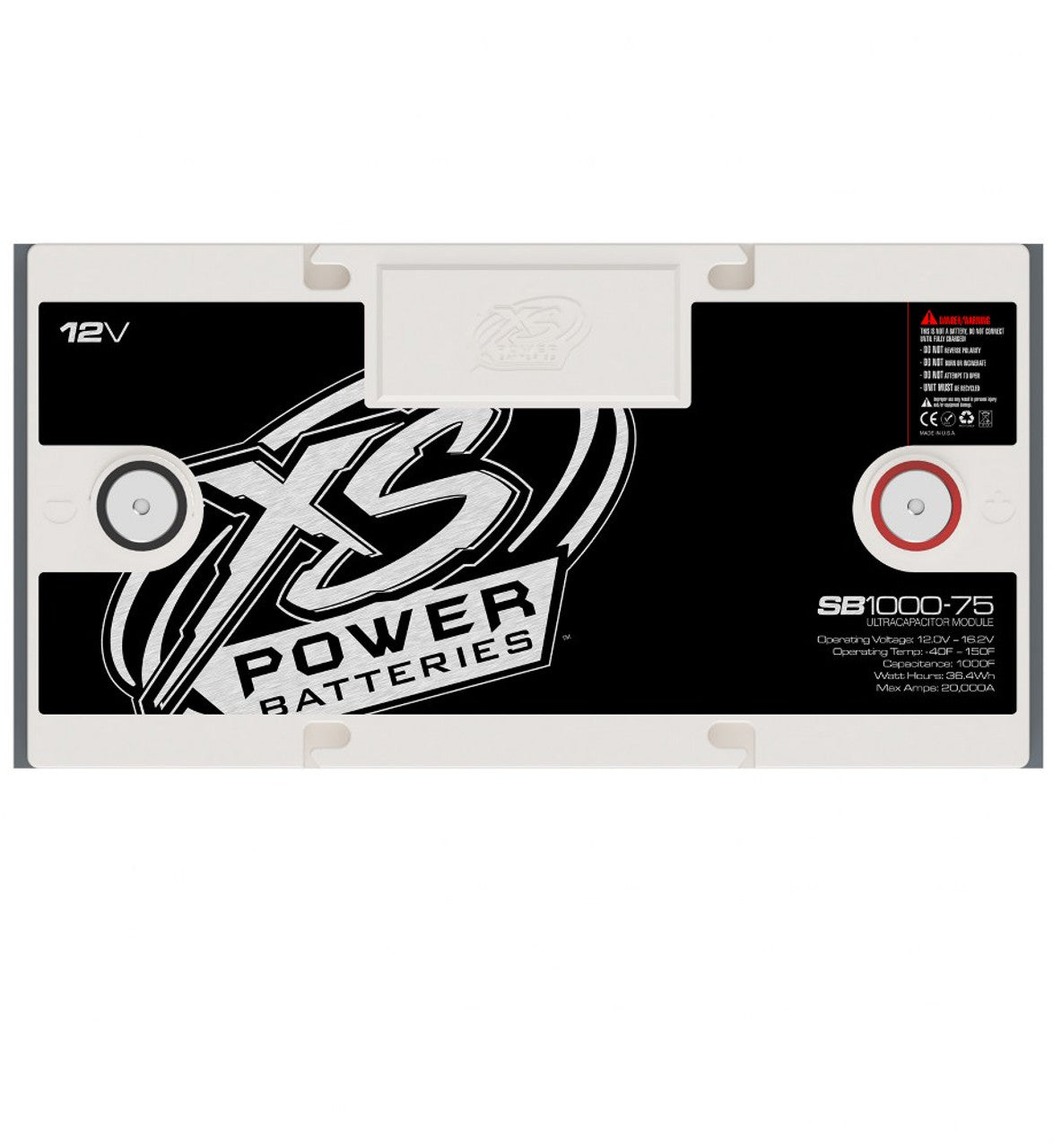 XS Power SB1260-27 12V 10000 Watt 1260 Farad Super Capacitor Bank